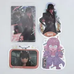 ミルキー☆サブウェイ ミルサブ キャラカットステッカー ウエハースカード アカネのサムネイル