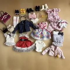 【まとめ売り】リカちゃん 着せ替え服セット 多色