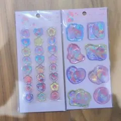 マイメロディ　ウォーターシール　おはじきふうシール