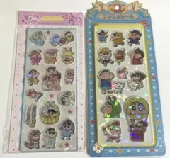 キラキラアクリルシール　しんちゃん　2枚セット