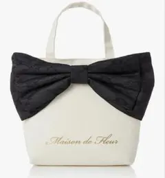 Maison de FLEUR ビッグリボン トートバッグ メゾンドフルール