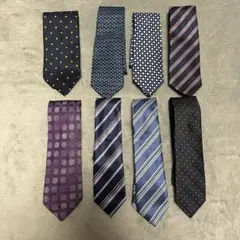 ネクタイセット 8本　PSFA Dunhill
