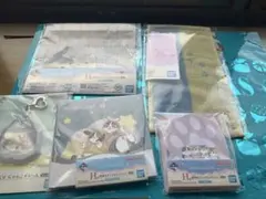 5点セット一番くじ mofusand にゃんこたちとパジャマパーティ−