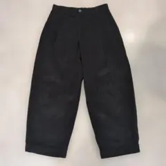 ZARA バルーンパンツ（濃紺　コーデュロイ　Lサイズ）