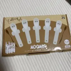 ニョロニョロ型陶器製スプーンセット　MOOMIN ムーミン