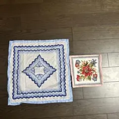 フェイラー　ブランドハンカチ２枚セット　ドイツ製　最終価格