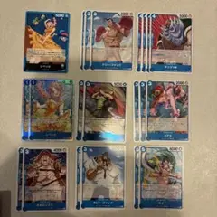 ワンピースカード　神の島の冒険　青レベッカ　デッキパーツ