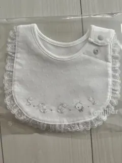 新品未使用　familiar ホワイト スタイ レース付き