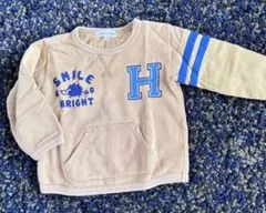 3can4on トレーナー サイズ80 からし色