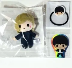 セガラッキーくじ　ぬいぐるみマスコット　七海建人　灰原雄　ヘアゴム　ステッカー