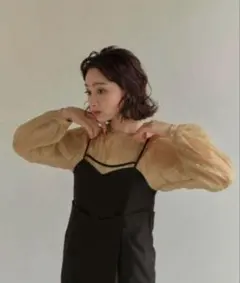 Eaphi bustier line salopette - メルカリ