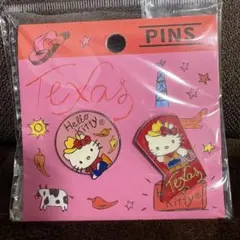 ハローキティ テキサス 2ピンセット