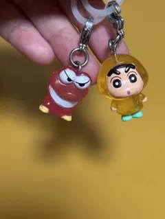 クレヨンしんちゃん めじるしアクセサリー しんのすけ ワニ山