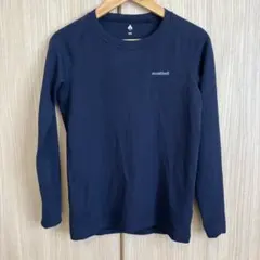 一度着 montbell ジオライン M.W.ラウンドネックシャツ 150