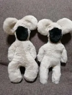 もりりんさんお取り置き鼻が顔のコアラさん二匹。