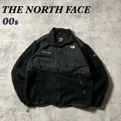 00sTHE NORTH FACEデナリフリースジャケット企業ロゴ刺繍ブラック