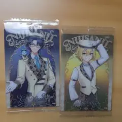 にじさんじウェハースカード　2枚