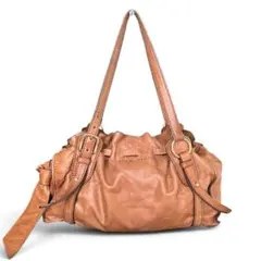 miumiu side ribbon leather bag archive