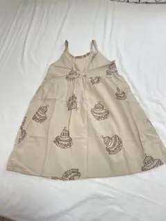 ノースリーブワンピース 100cm~ ベージュ