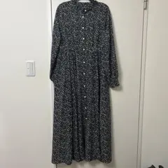 【美品】アーバンリサーチ レオパードドットプリントワンピース