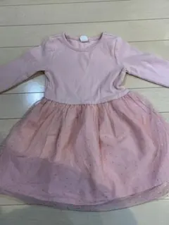 babygap ピンクドットチュールワンピース 3years