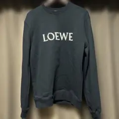 LOEWE ブラック スウェット トレーナー S【美品】のサムネイル