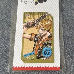 ONE PIECE ジャンプショップ　ミニブロマイド　サンジ