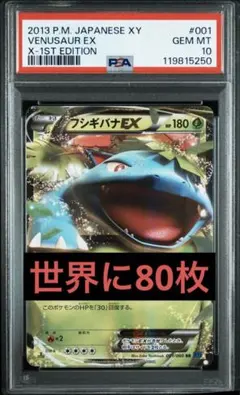PSA10 VENUSAUR EX SUPER RARE フシギバナ 151 PSA 10 GEM MINT Venusaur Ex Special Illustration Rare 198/165 SV