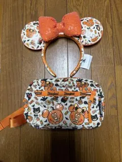 カリフォルニアディズニー　ハロウィン　カチューシャ　バックセット