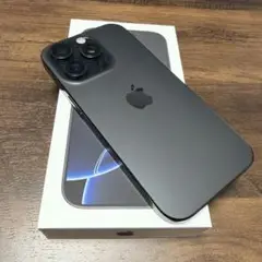 Apple iPhone 16Pro ブラックチタニウム　256gb 箱付き