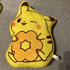 ピカチュウ クッション 40cm x 50cm ミスド　福袋2022