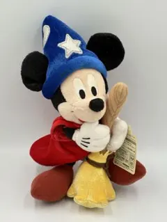 2005 ディズニー　ファンタジア　ミッキー　キュートサイズ　ぬいぐるみ