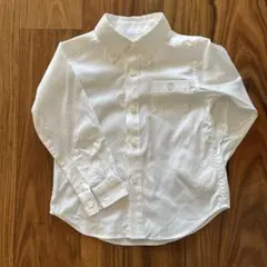 familiar 長袖シャツ 100cm ホワイト