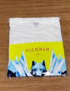 MAN WITH A MISSION H.I.G.M.W.A.M Tシャツ　白 MAN WITH A MISSION H.I.G.M.W.A.M Tシャツ 白 MAN WITH A MISSION