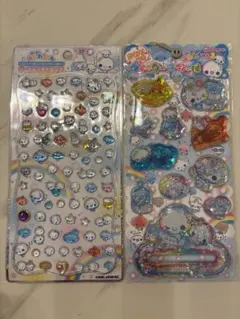 【24時間以内発送】あわわちゃんジュエルプチドロップ　ウォーターシール2点セット