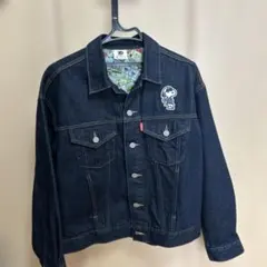 PEANUTS スヌーピー デニムジャケット S