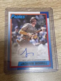 Jackson Merrill 2025 Topps 1990 Auto