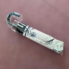 RANDA　ノベルティ　ネイビー花柄　晴雨兼用折りたたみ傘