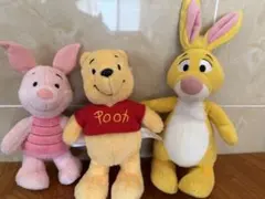 東京ディズニーランド購入　くまのプーさん　ぬいぐるみセット