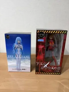 エヴァンゲリオン SPM フィギュア 綾波レイ アスカ 2体セット