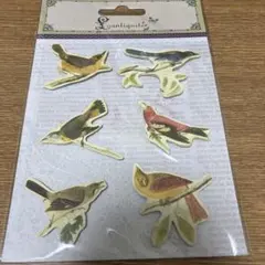 鳥　Bird シール