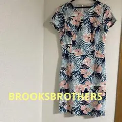 BROOKSBROTHERS サイズ4 ブルックスブラザーズ　花柄　ワンピース