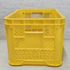 新品 未使用‼️ イエロープラスチックボックス