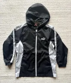 PUMA フード付きジャケット 黒