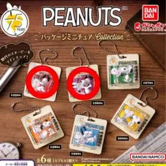 PEANUTS パッケージミニチュアコレクション