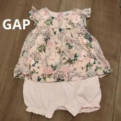 GAP 花柄ロンパース 80〜90