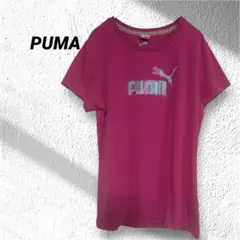 【PUMA】プーマ 半袖Tシャツ ピンク Mサイズ スポーツウェア レディース