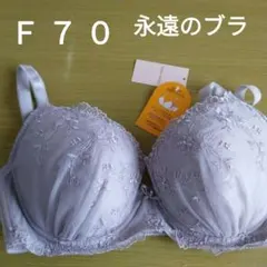 チュチュアンナ【永遠のブラ／大きな胸を小さく見せる】　ワイヤー　Ｆ７０　中国製