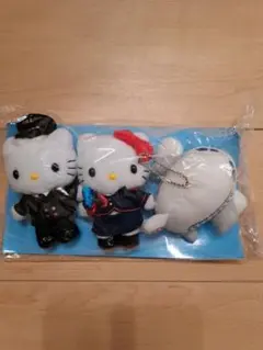 JAL CA ハローキティ &パイロット ディアダニエル マスコットセット JAL CAハローキティ＆パイロットディアダニエル マスコットセット