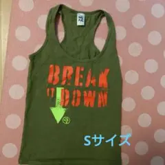 ☆正規品☆ZUMBAタンクトップ　Sサイズ　カーキのサムネイル
